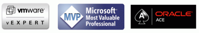 SQL MVP Oracle Ace VMware vExpert