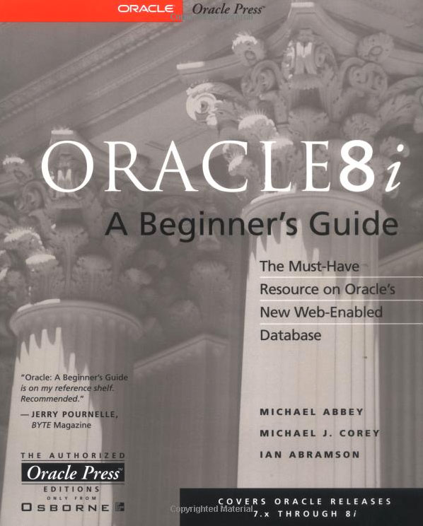 Oracle8i A Beginner Guide