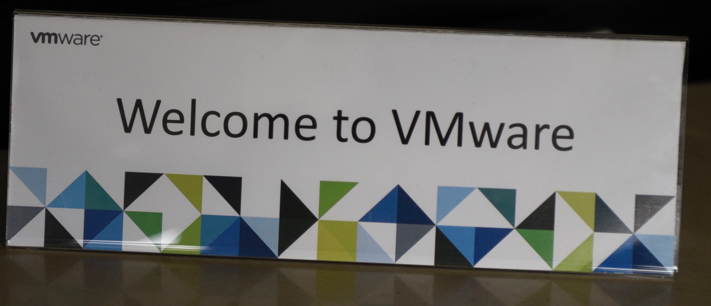 Welcome VMware