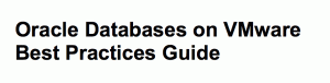 Oracle Databases on VMware best Practice Guide