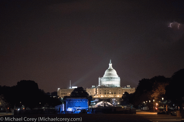 US Capitol at Night