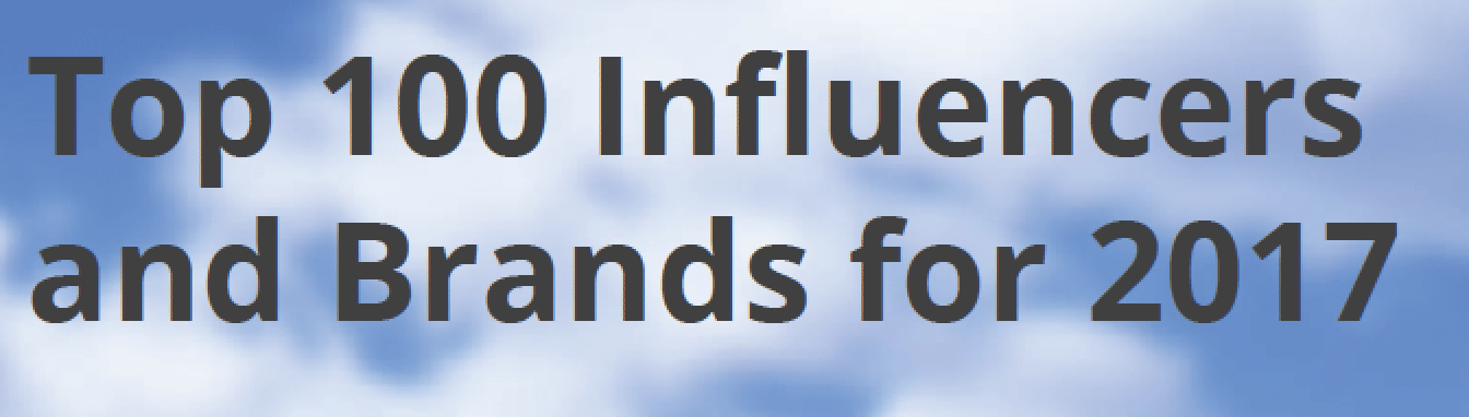 Top 100 Cloud Influencers