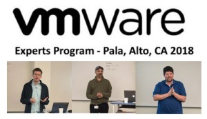 VMware Experts Program Big Data Day 3