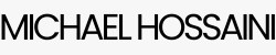 Michael Hossaini website logo. The text reads Michael Hossaini on a white background.