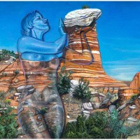 Palo Duro painting by Longhofer