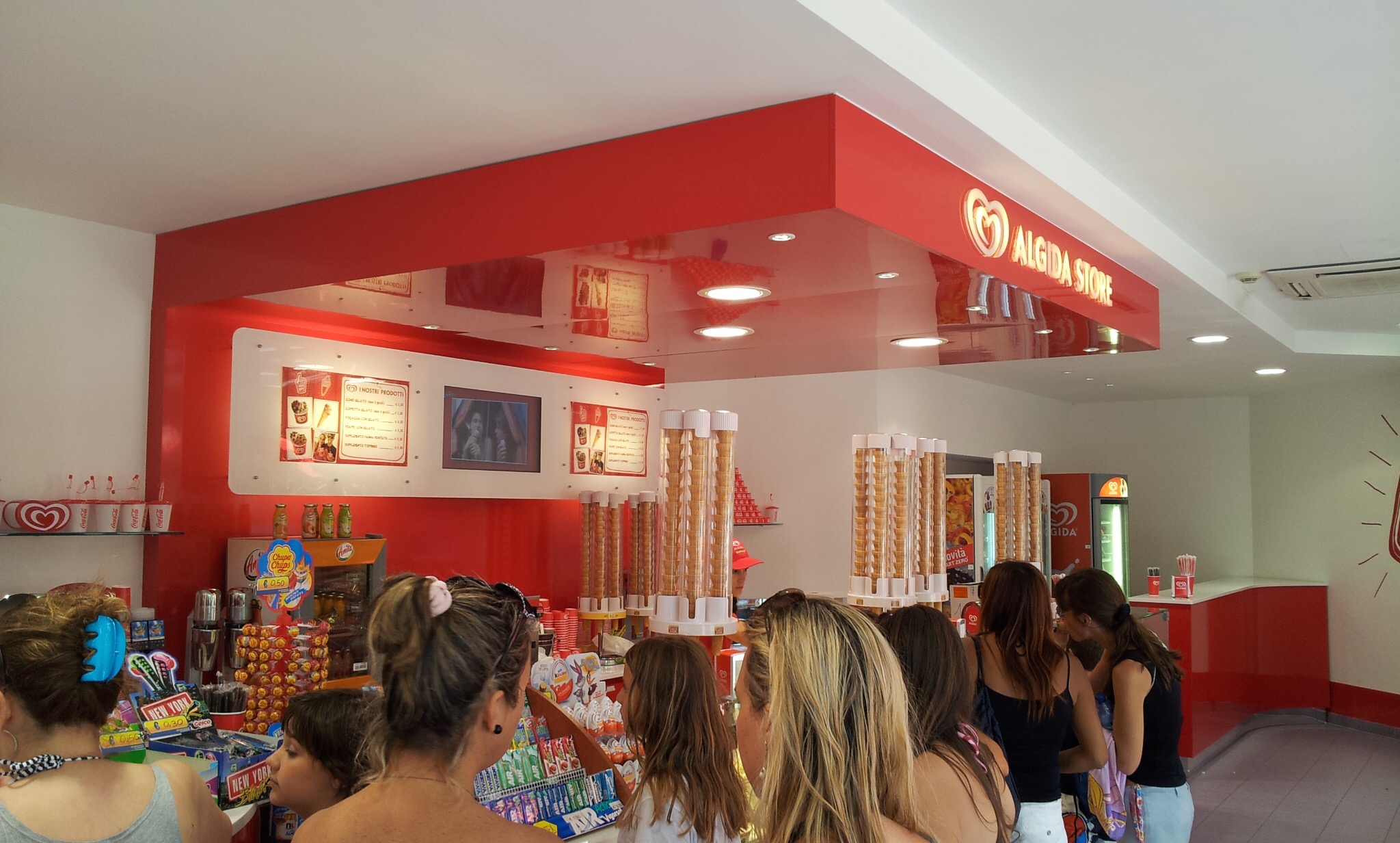 ALGIDA STORE ICE CREAM SHOP