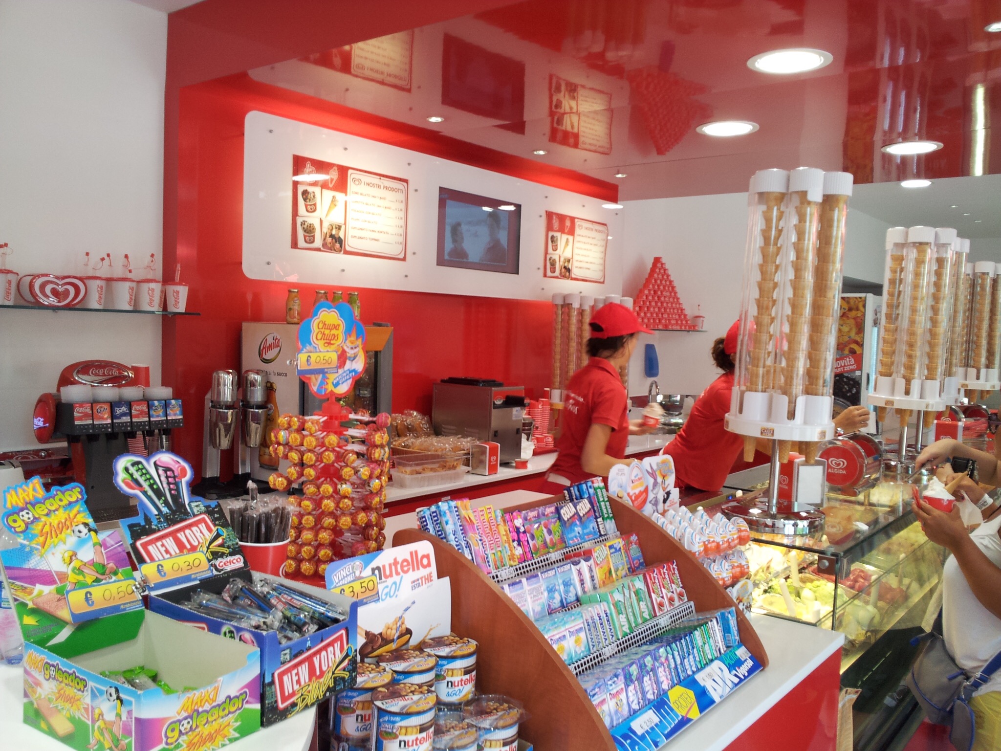 ALGIDA STORE ICE CREAM SHOP