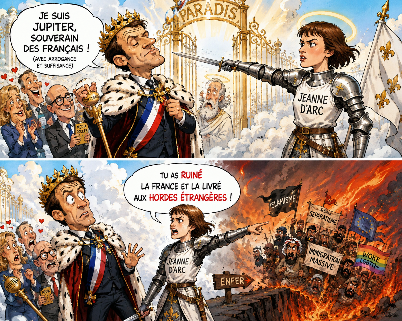LE FEU DE JEANNE, LES CENDRES DE LA FRANCE – José Castano