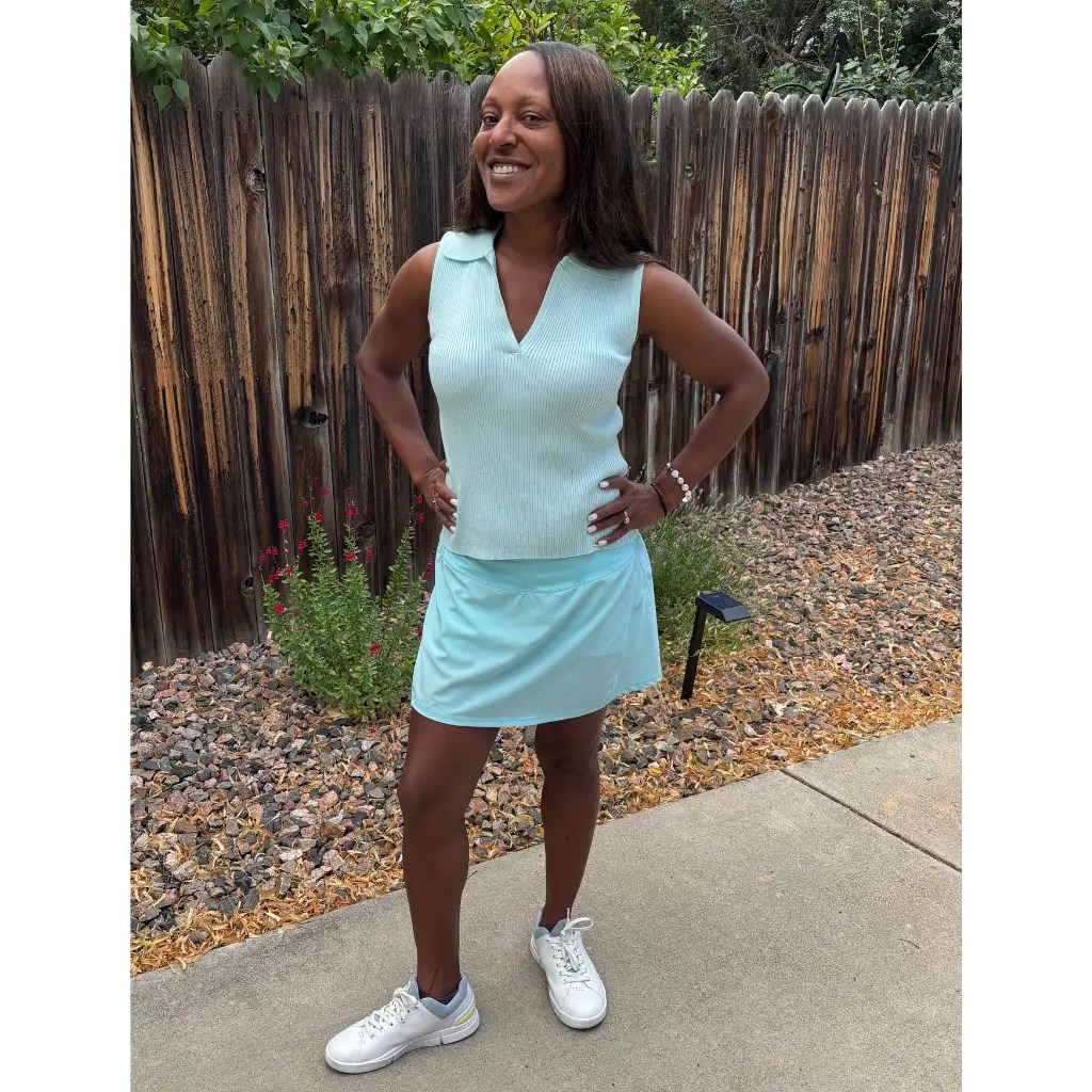 Michelle Fox After HRT — active, radiant, and loving life in menopause