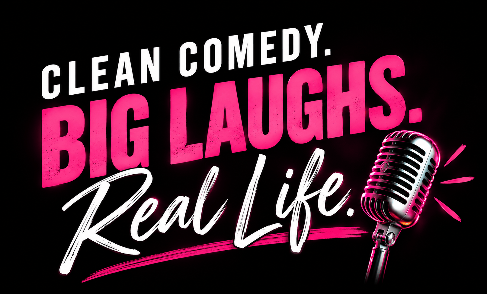 clean comedy, big laughs