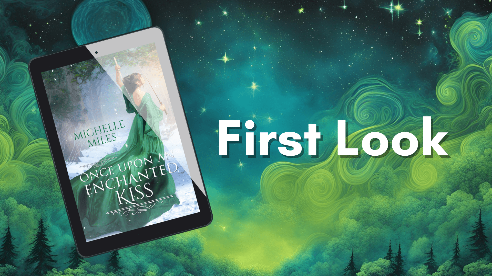 Get your first look at Once Upon an Enchanted Kiss!