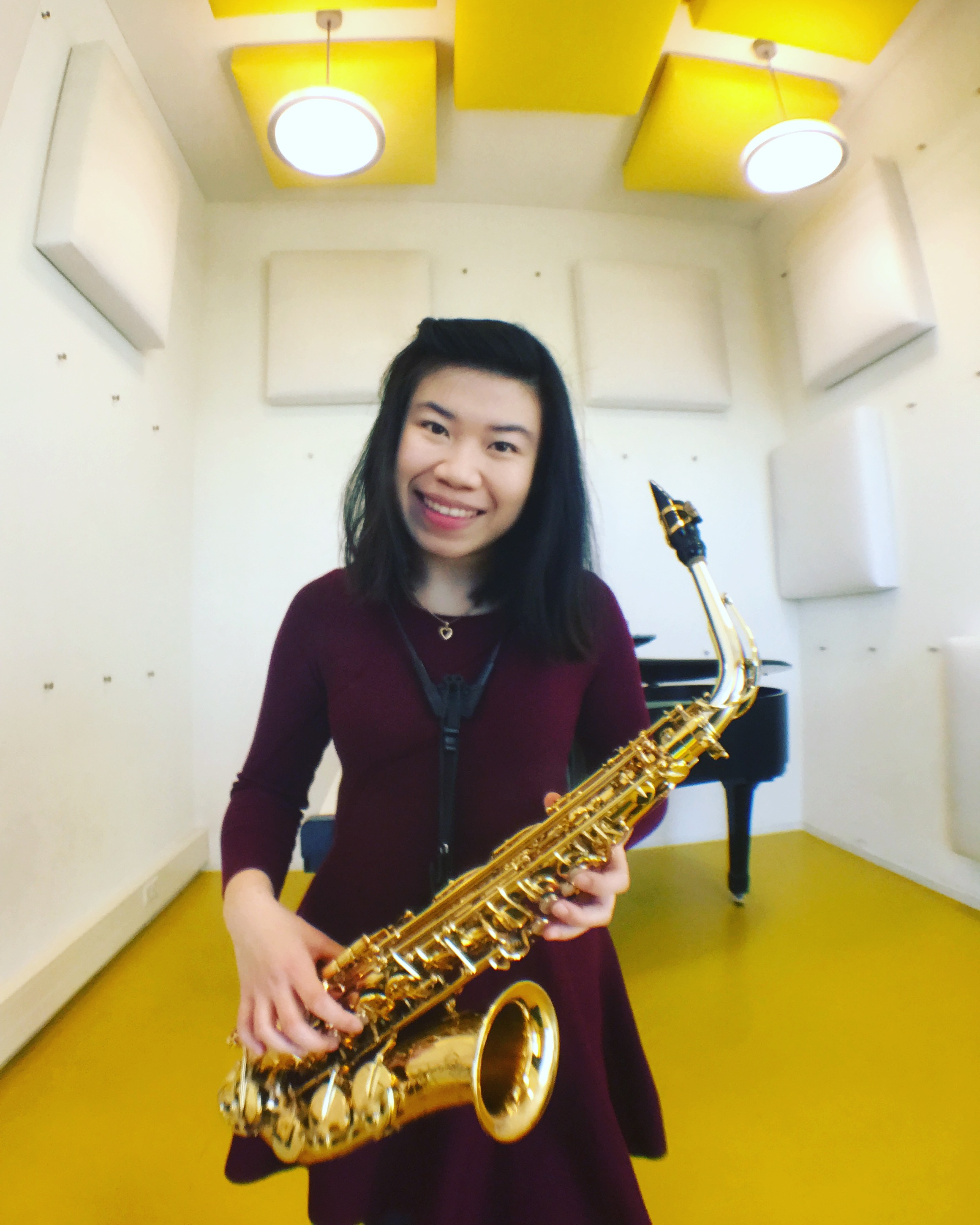 In one of the many many many practice rooms at the Conservatorium van Amsterdam