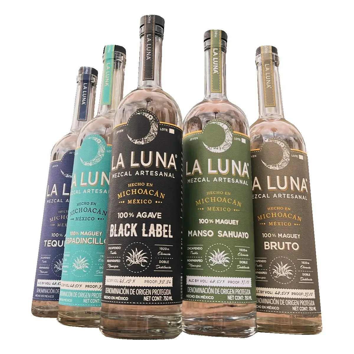 Mezcal artesanal La Luna agave cupreta 750 ml