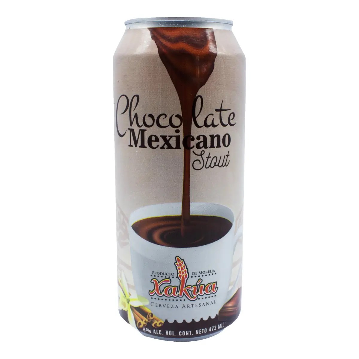 Cerveza Artesanal Xakúa Chocolate Mexicano Stout 473 ml