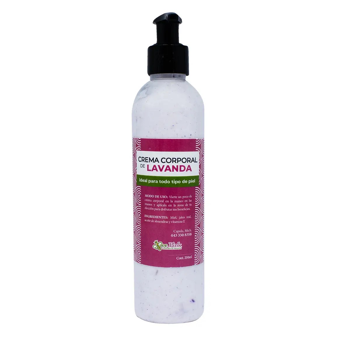 Crema Corporal de Lavanda Ápicola Celda Real 250 ml