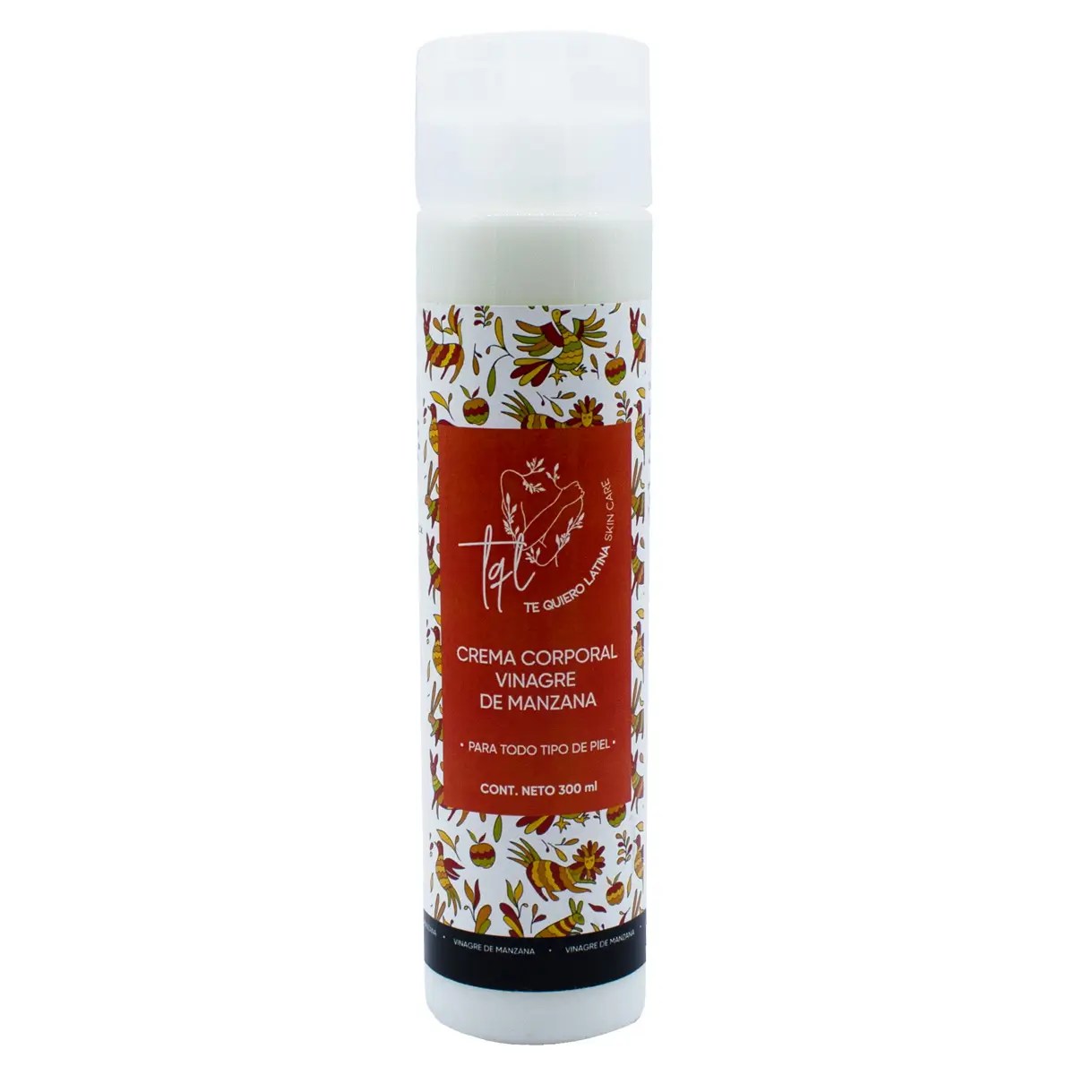 Crema Corporal de Vinagre de Manzana Te Quiero Latina 300 ml