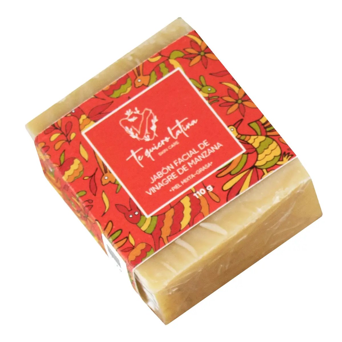 Jabón Facial de Vinagre de Manzana Te Quiero Latina 110 g