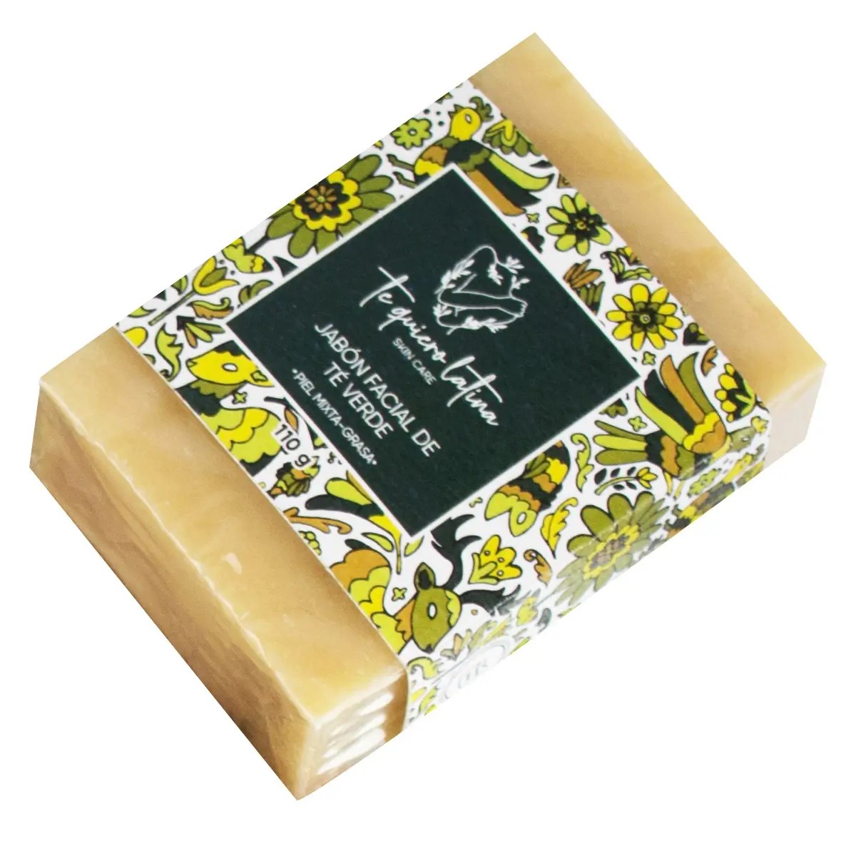 Jabón Facial de Té Verde Te Quiero Latina 110 g