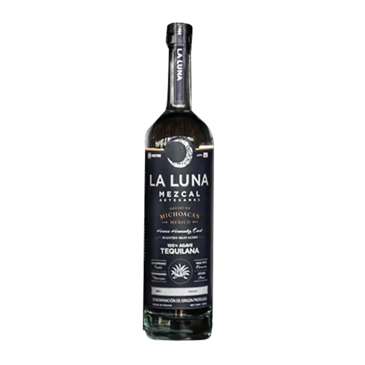 Mezcal artesanal La Luna agave Tequilana 750 ml