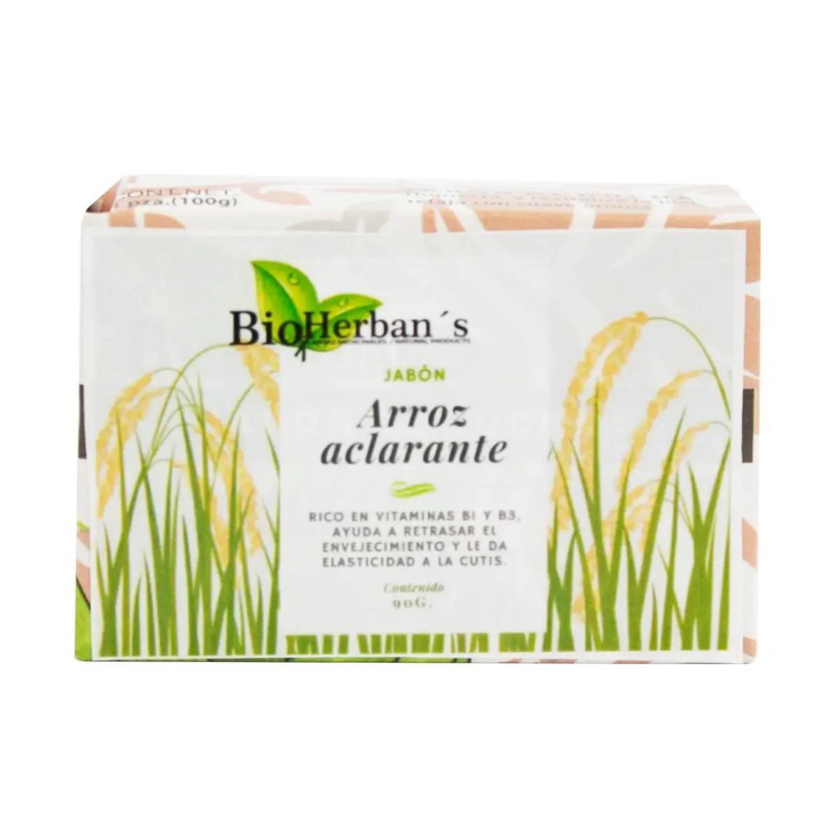 Jabón de Arroz Bio Herbans 90 g.