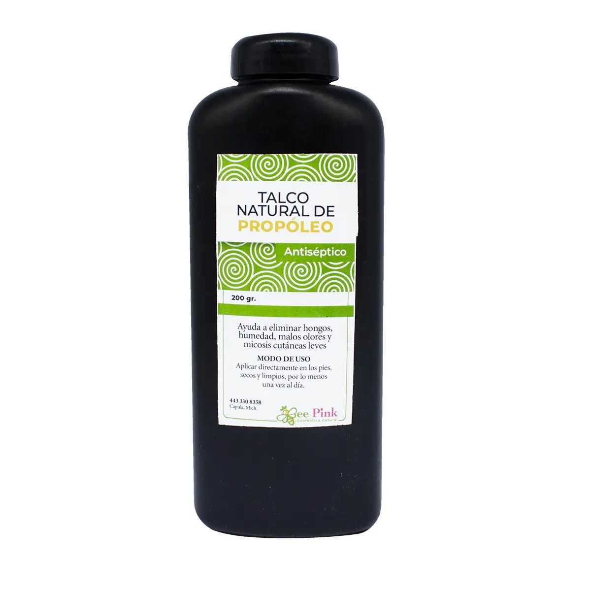 Talco Natural de Propóleo Ápicola Celda Real 200 g.