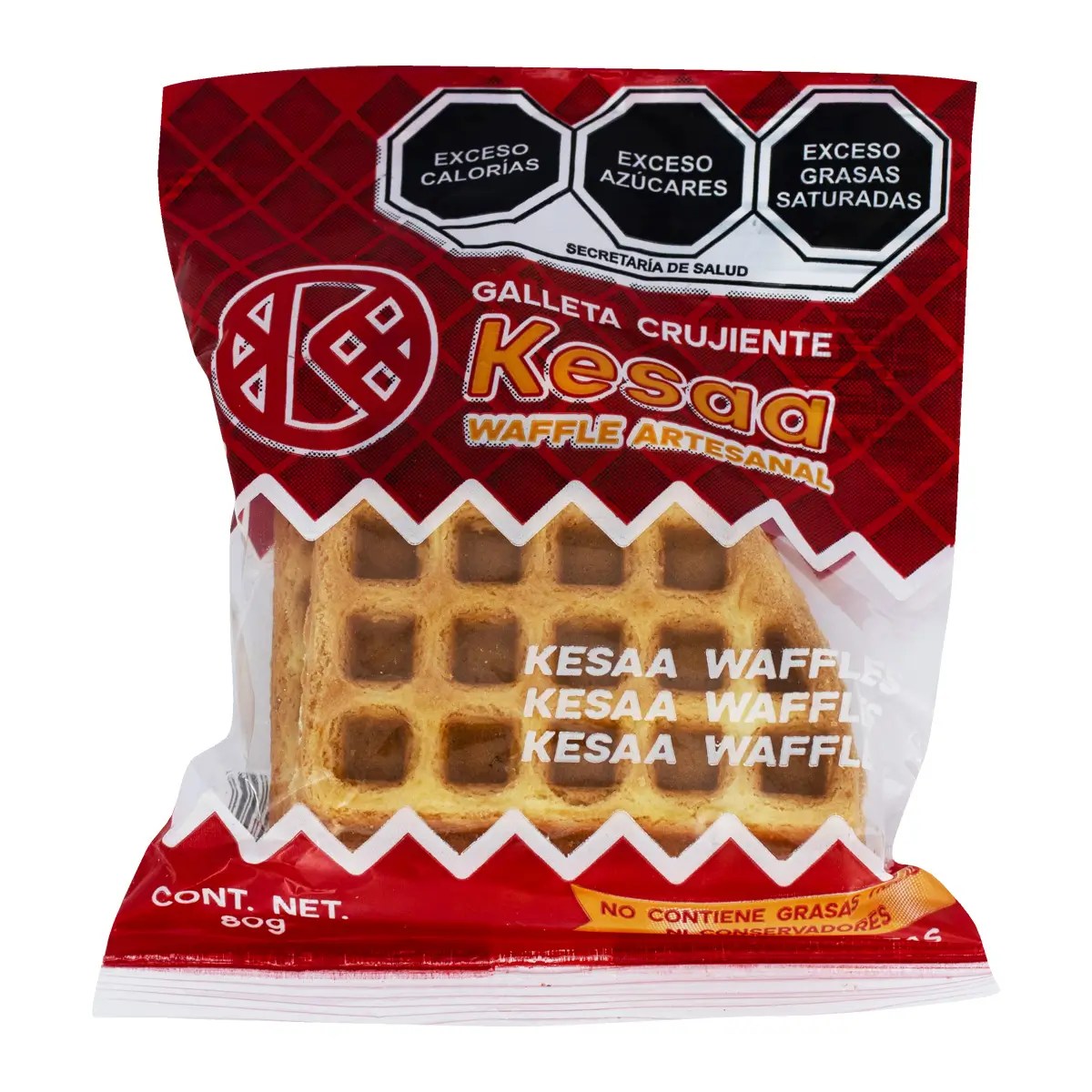 Waffle Artesanal Kessa 80 g.