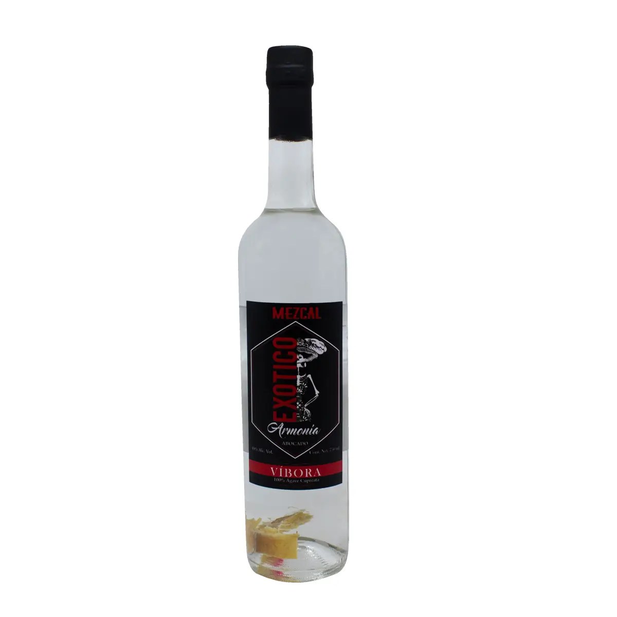 Mezcal Exótico Víbora Cupreata Mezcal Armonía 750 ml.