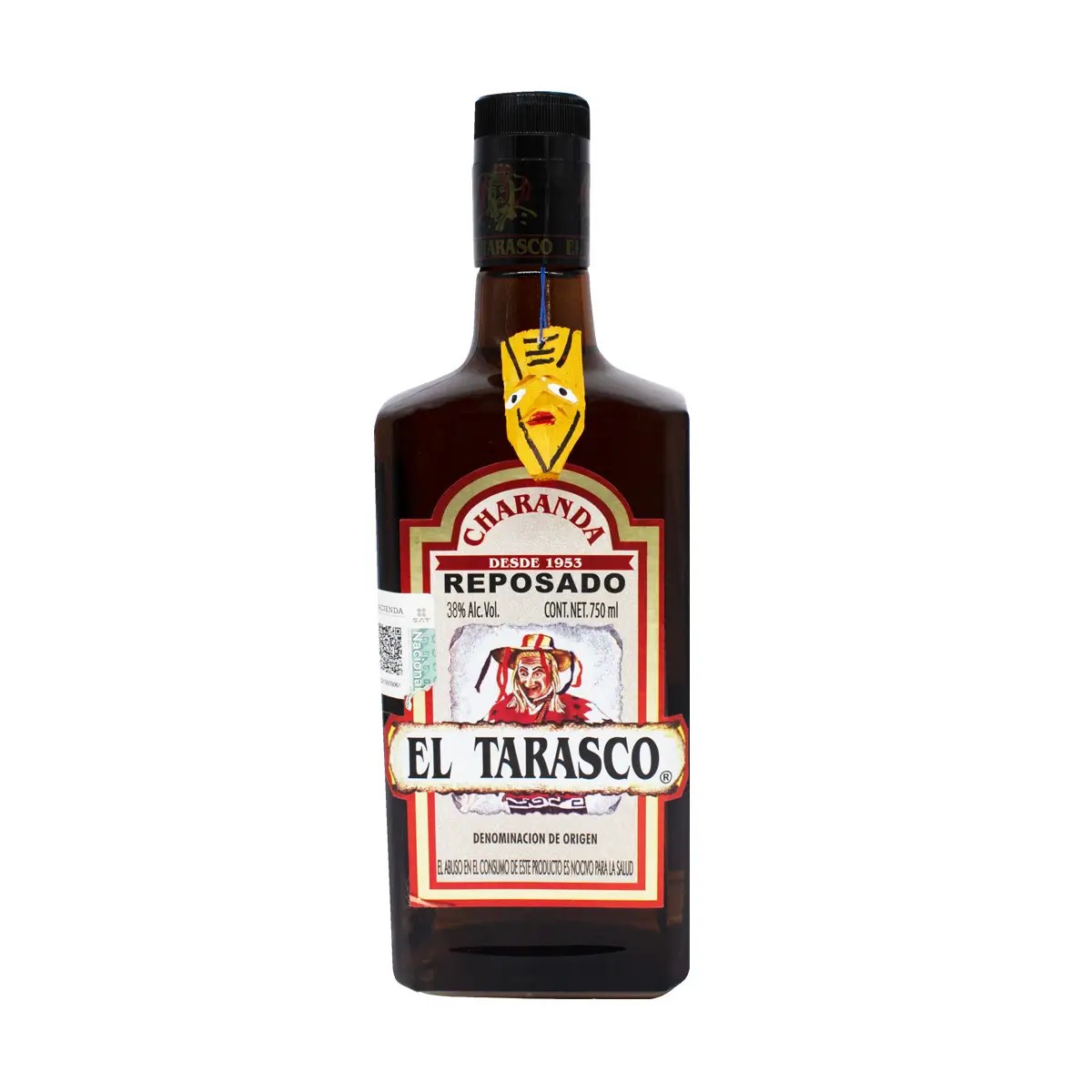 Charanda  Reposado El Tarasco Casa Tarasco Spirits  750 ml.