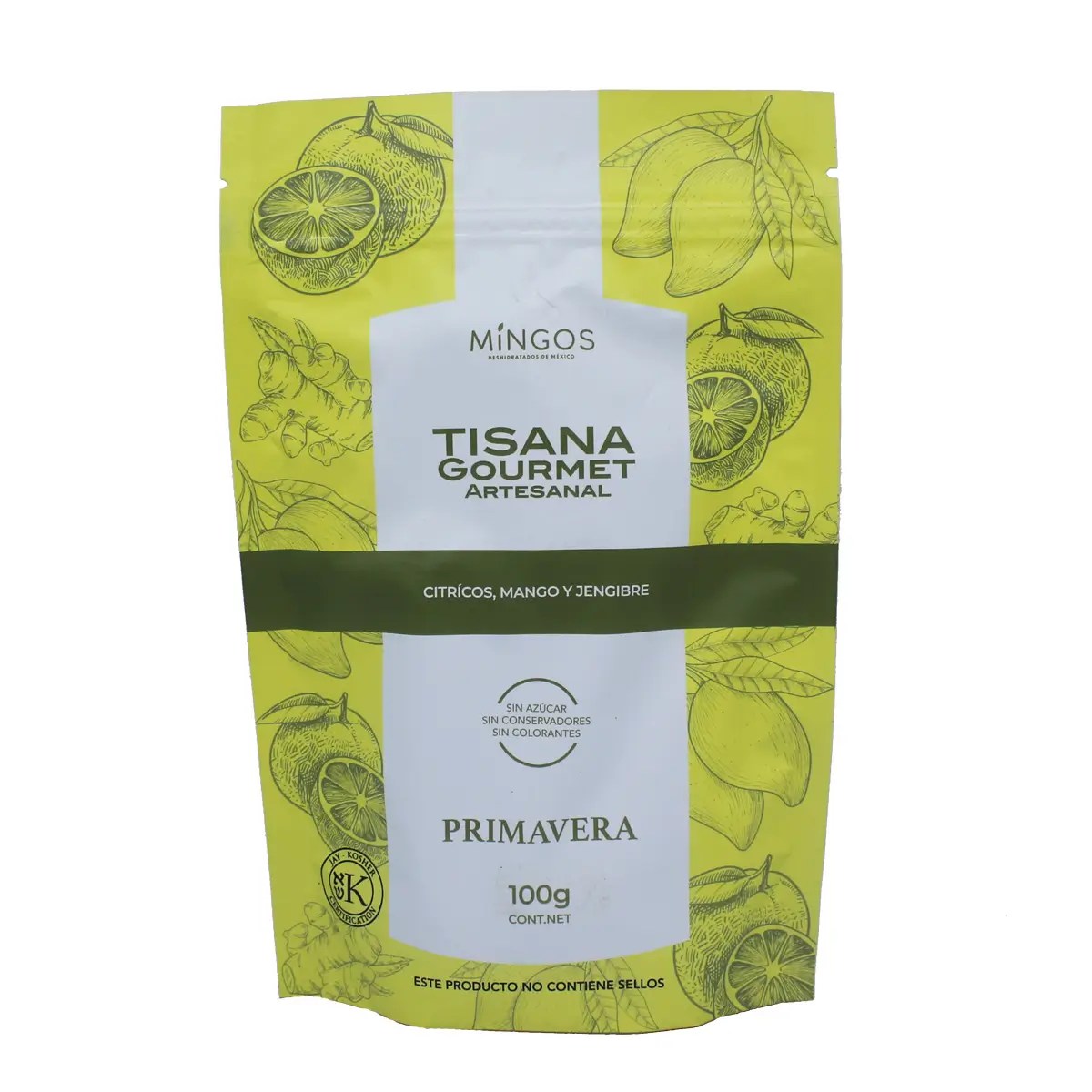 Tisana Gourmet Artesanal Mingos Primavera 100 g.
