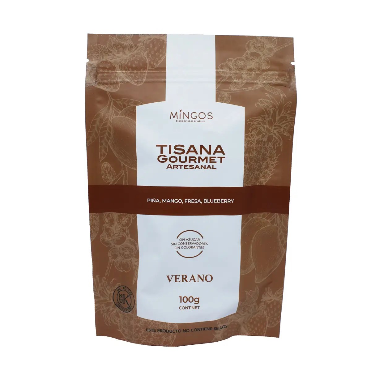 Tisana Gourmet Artesanal Mingos Verano 100 g.