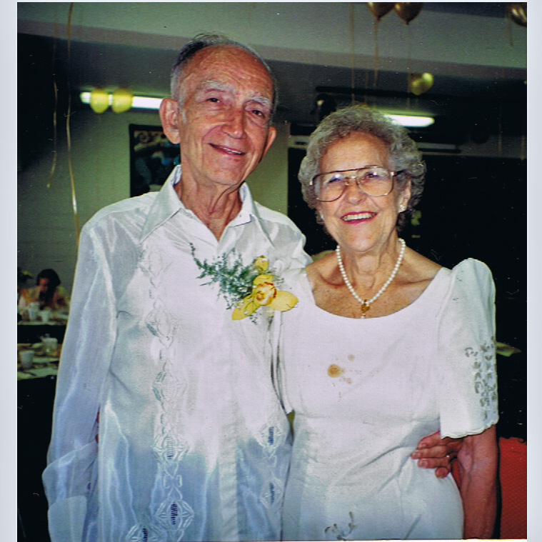 Chuck and Mickey at Their 50th Wedding Anniversary Celebration