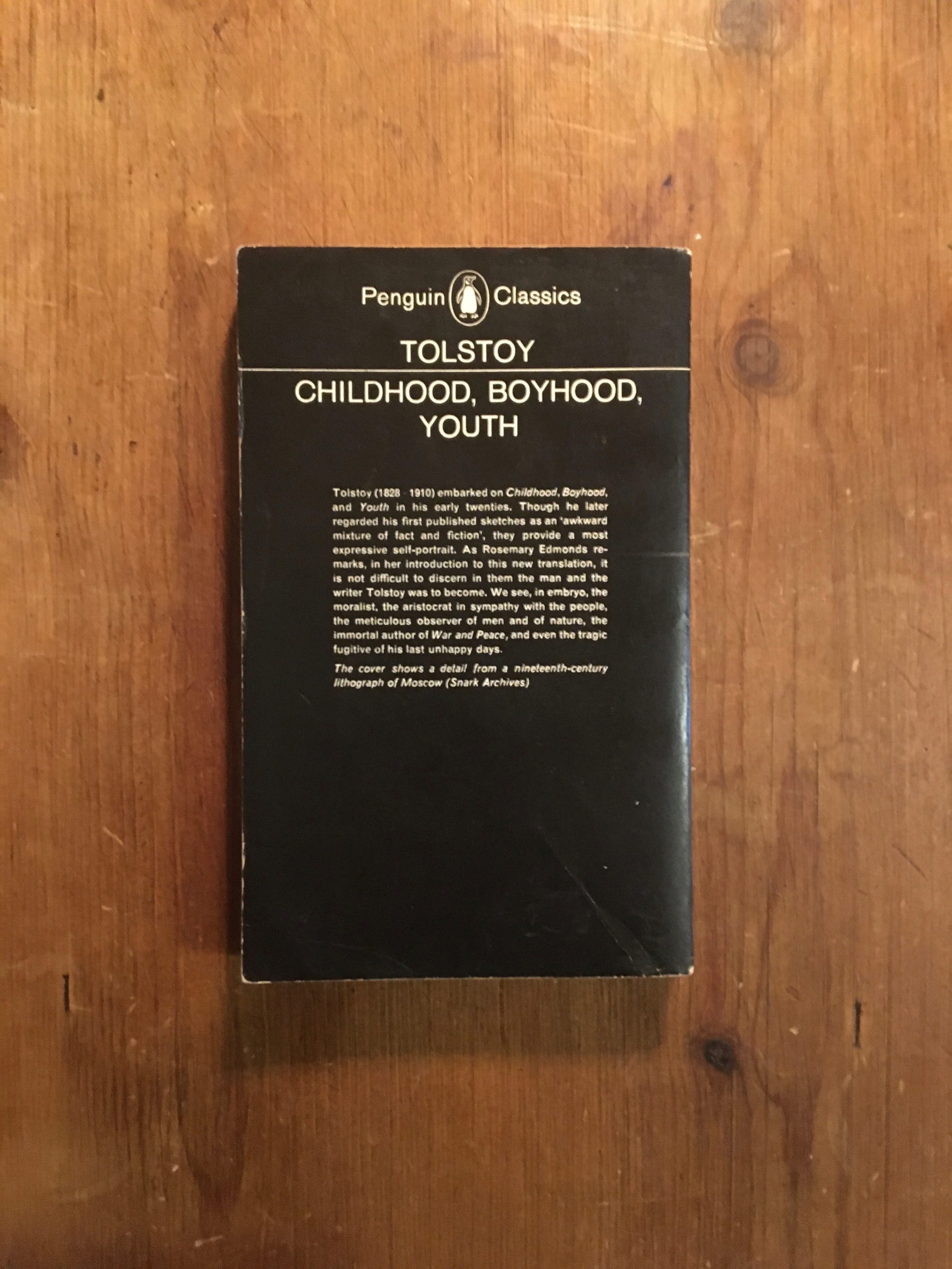 Childhood, Boyhood, Youth - Tolstoy - 1964 - First Thus