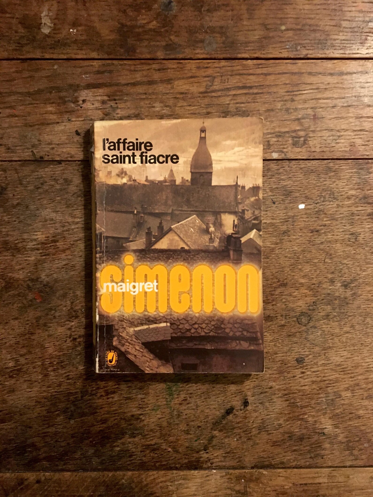L'affaire Saint-Fiacre - Georges Simenon - 1970