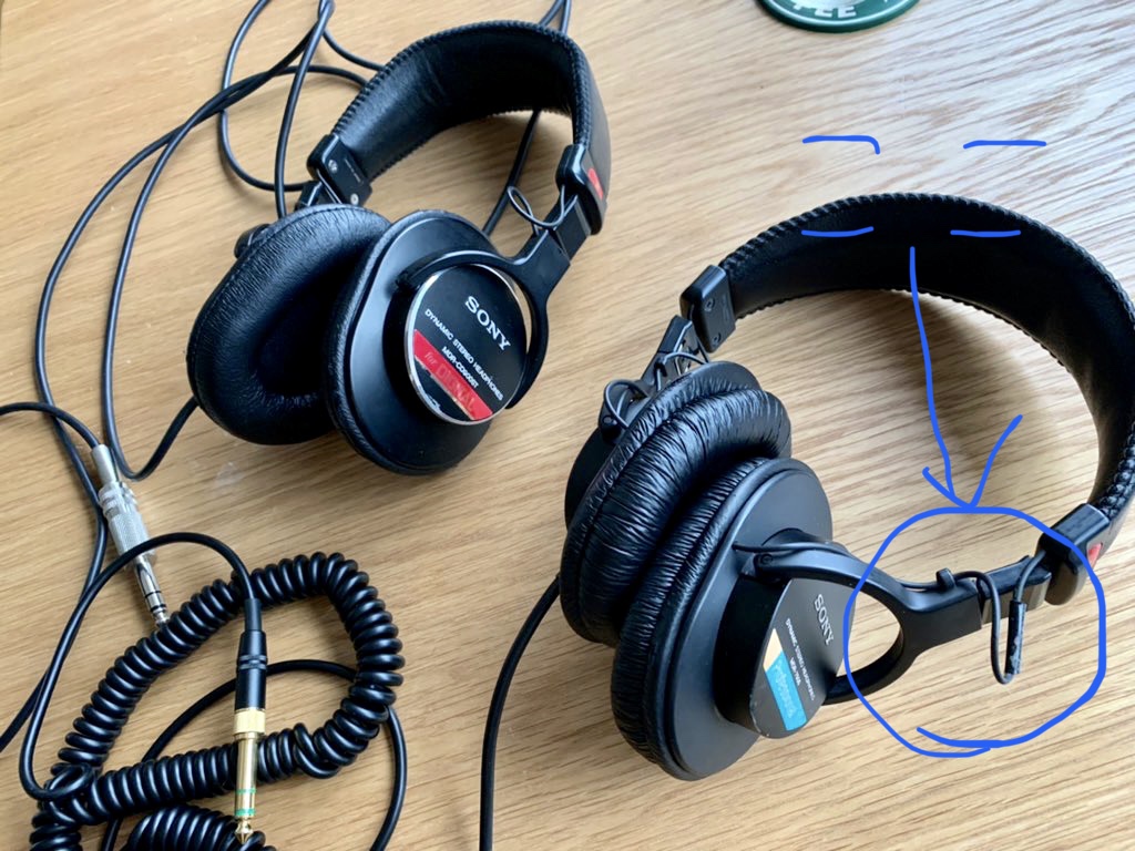 素人が挑む】片耳音が出なくなったMDR-CD900STを分解する！ | mick's