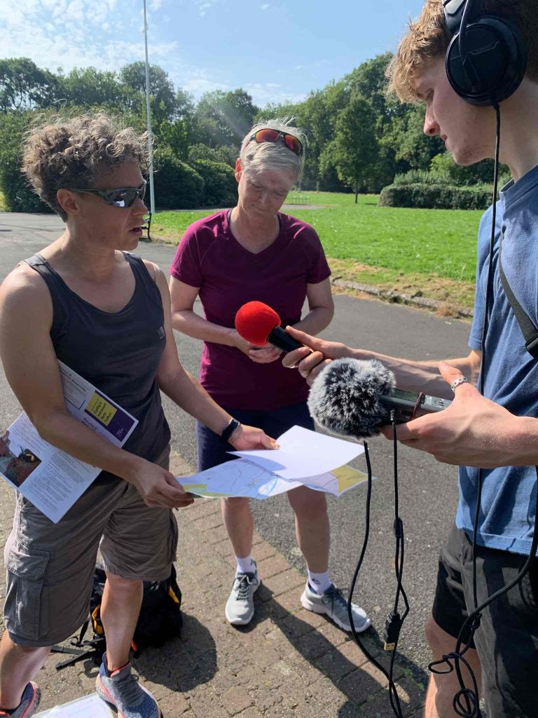 right to the streets podcast recording