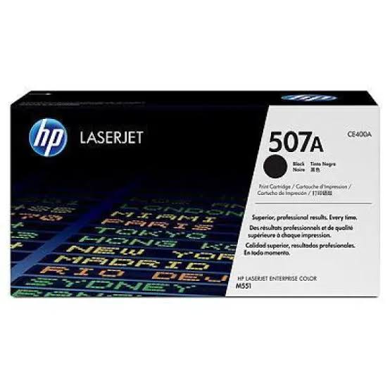 HP 507A Toner Black, CE400A