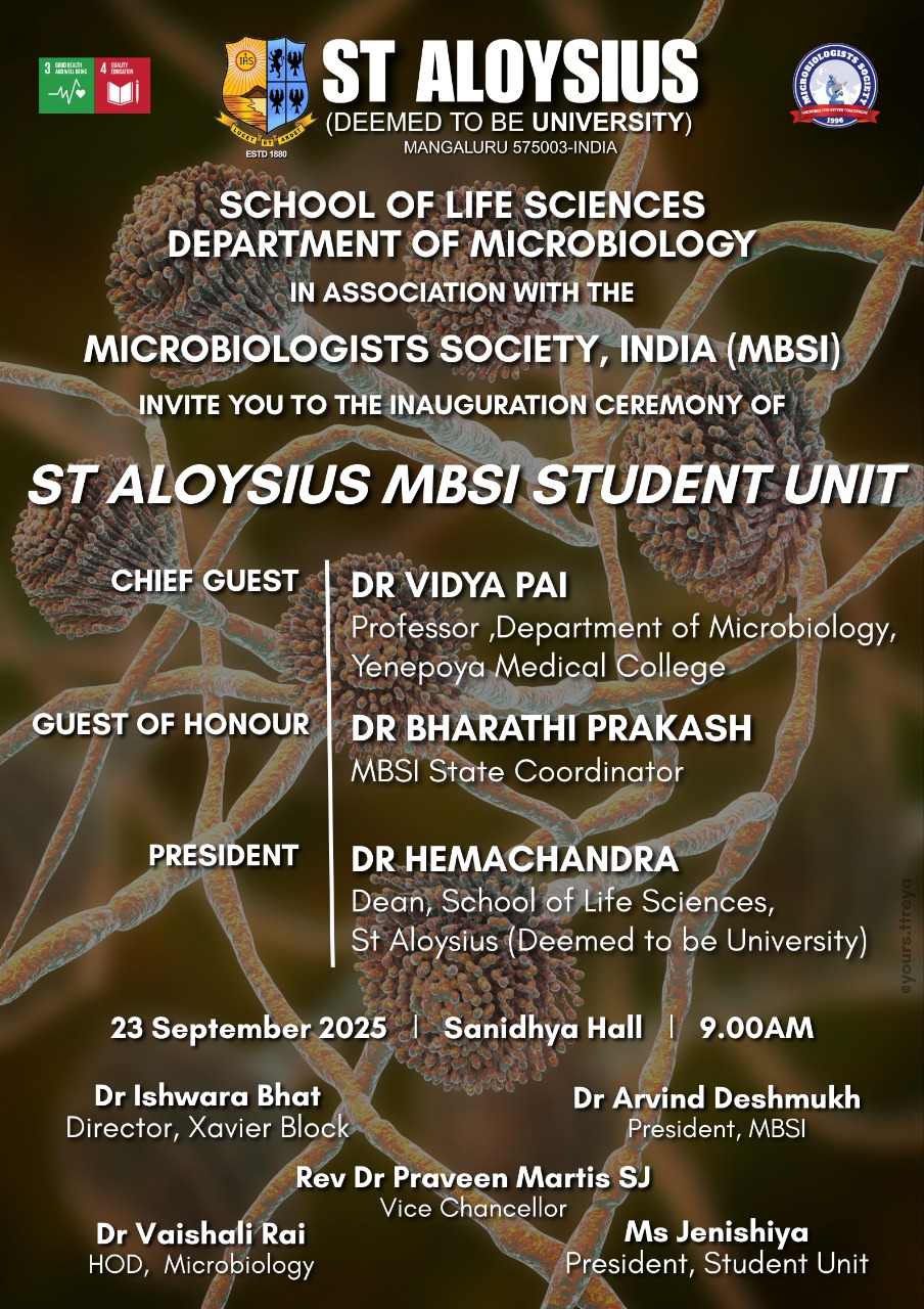 Inaugural of MStudent unit and Celebration of International Microorganisms Day