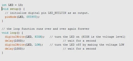 Arduino programming tutorial for beginners in c langauge