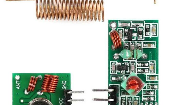 RF Transmitter And Receiver Module Interfacing With Arduino