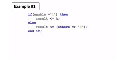 VHDL programming if else statement and loops with examples