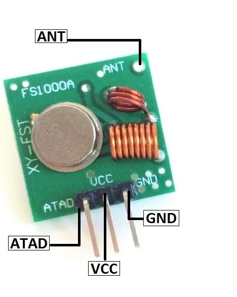 433mhz Rf Module Circuit Diagram - Wiring How