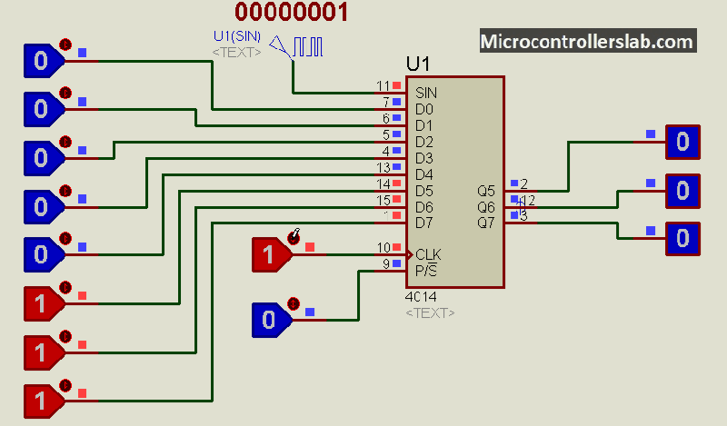 Cd4014 Shift Register Datasheet Its Working - Premium Minimal Pattern Gallery - Ultra HD