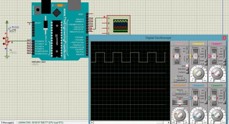 Arduino Pwm Generate Fix And Variable Frequency Duty Cycle - Stunning Desktop Geometric Arts | Free Download