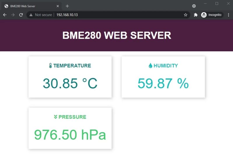 Bme280 Web Server With Esp32 Weather Station Arduino Ide - Professional Gradient Wallpaper - 8K