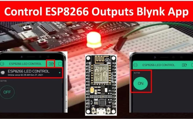 Esp8266 Using Blynk App IoT LEDStrip Using ESP8266 And Blynk – EF