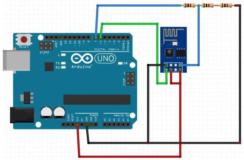 Esp8266 Wi Fi Module Interfacing With Arduino Send Data To Server - Premium Mountain Design Gallery - Ultra HD