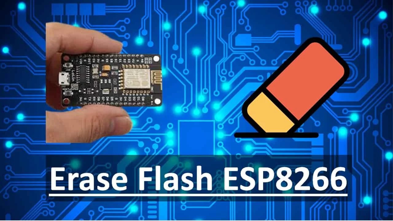 Esp8266 nodemcu erase flash memory perform factory reset