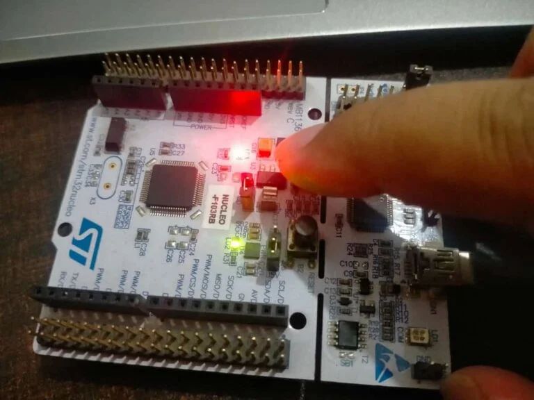 Push Button Led On With Stm 32 Microcontroller If Button Pressed Led On Anil Kumar - Premium Nature Art Gallery - 4K
