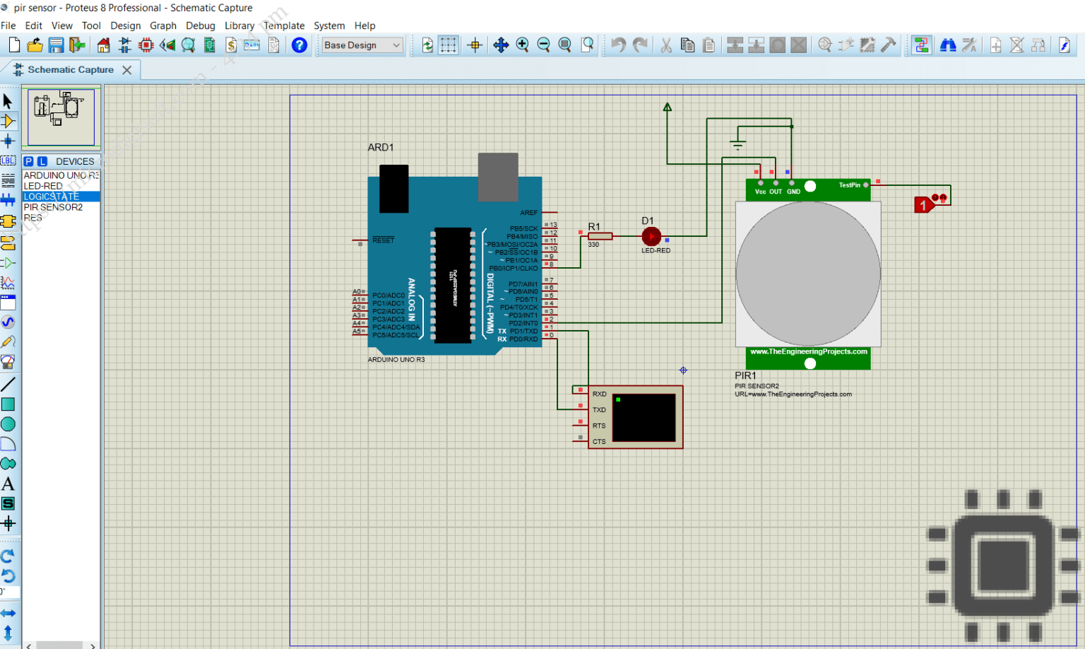 Interfacing Real Time Clock Ds1307 With Arduino Controller In Proteus