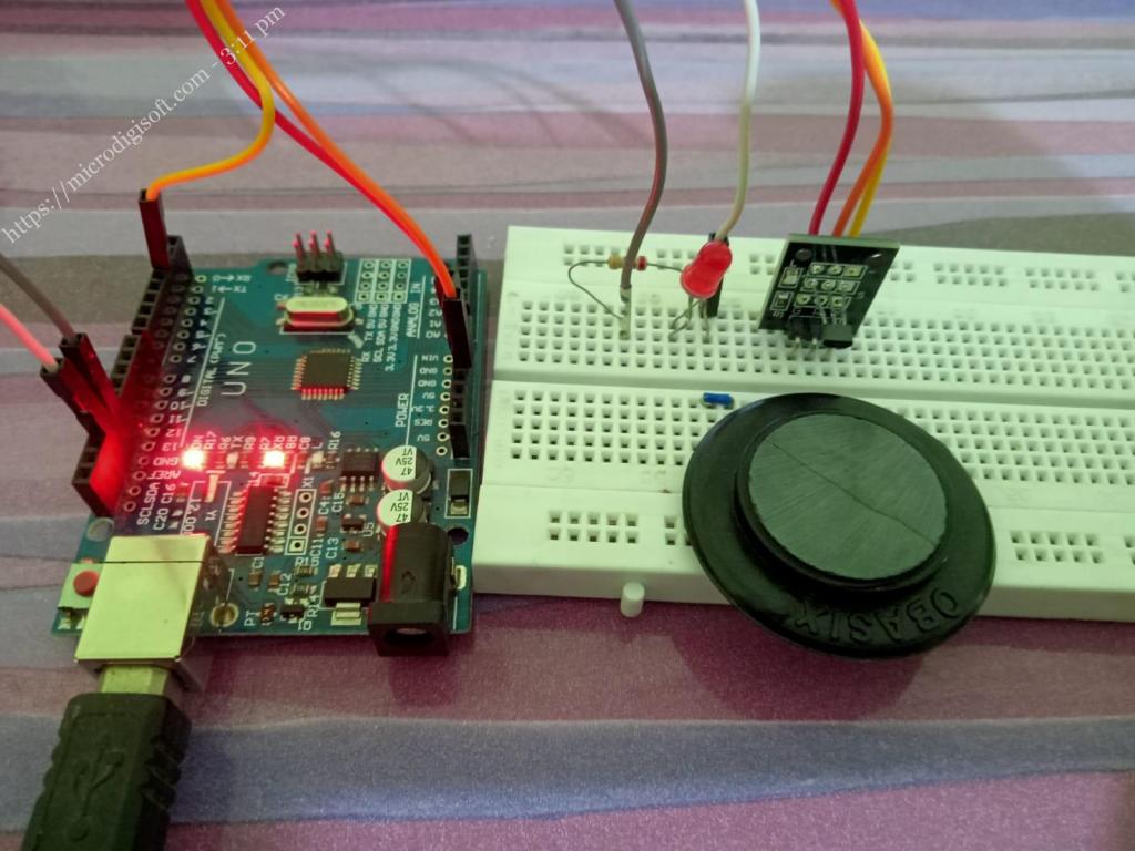 Interfacing A3144 Hall Effect Sensor with Arduino UNO